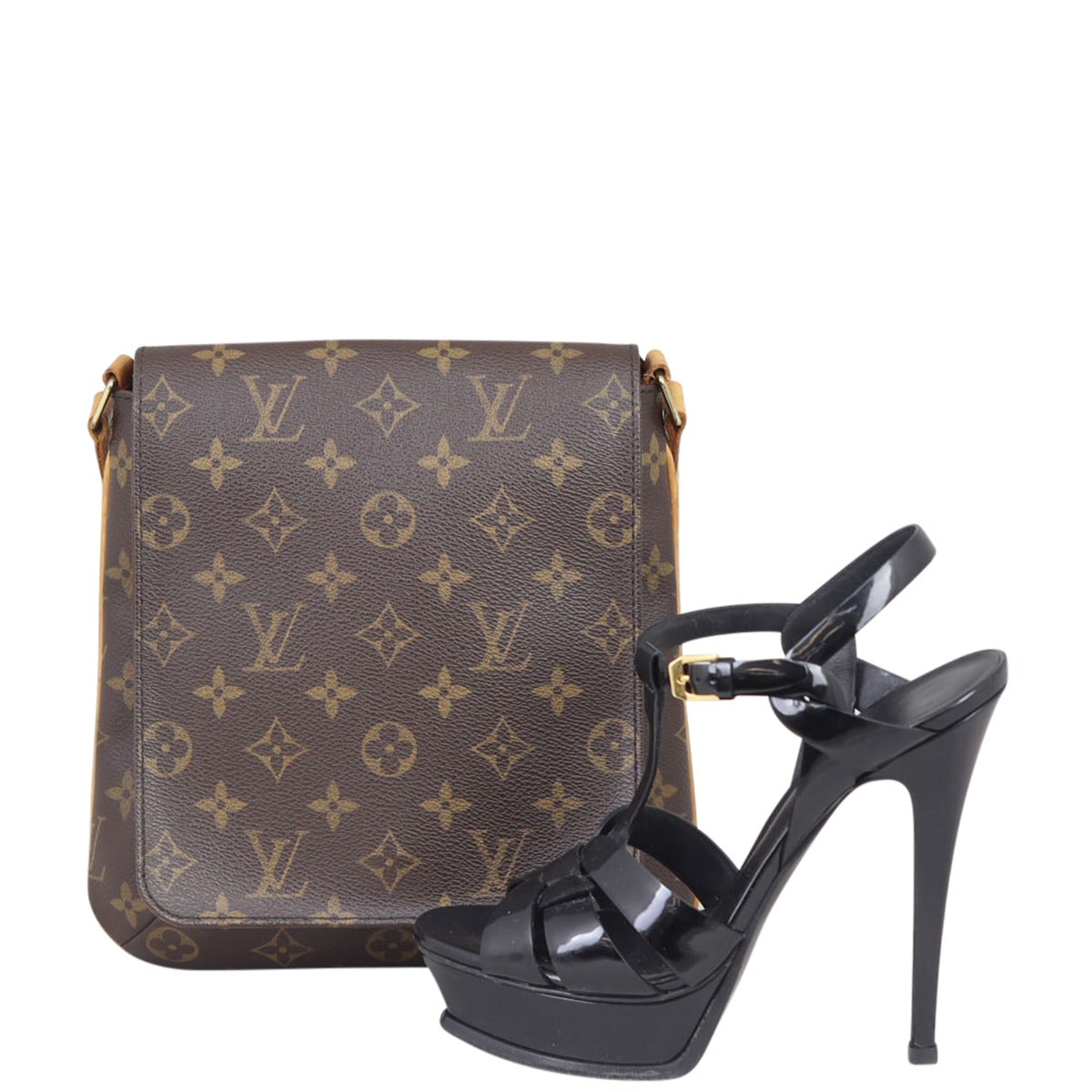 Louis Vuitton Musette Salsa Monogram Long Strap Shoe
