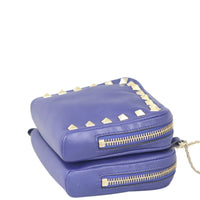 Valentino Rockstud Double Zip Mini Crossbody Corner
