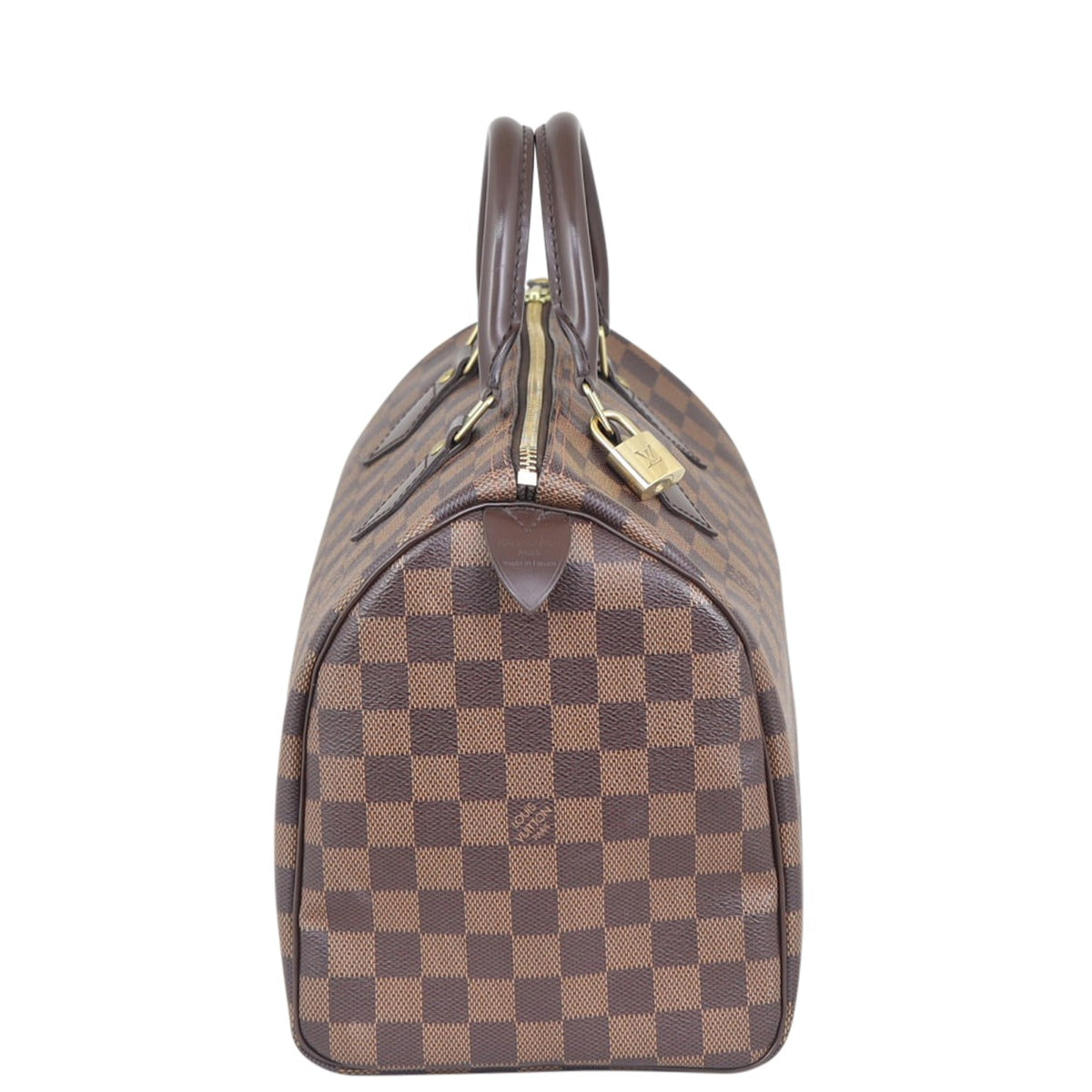 Louis Vuitton Speedy 30 Damier Ebene Side
