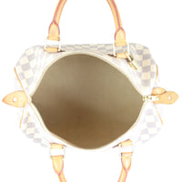 Louis Vuitton Speedy 30 Damier Azur Whole interior
