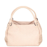 Bottega Veneta Intrecciato Parachute Tote Front
