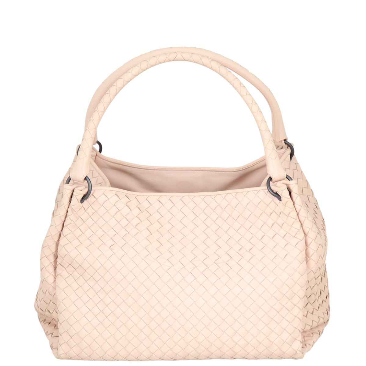 Bottega Veneta Intrecciato Parachute Tote Front
