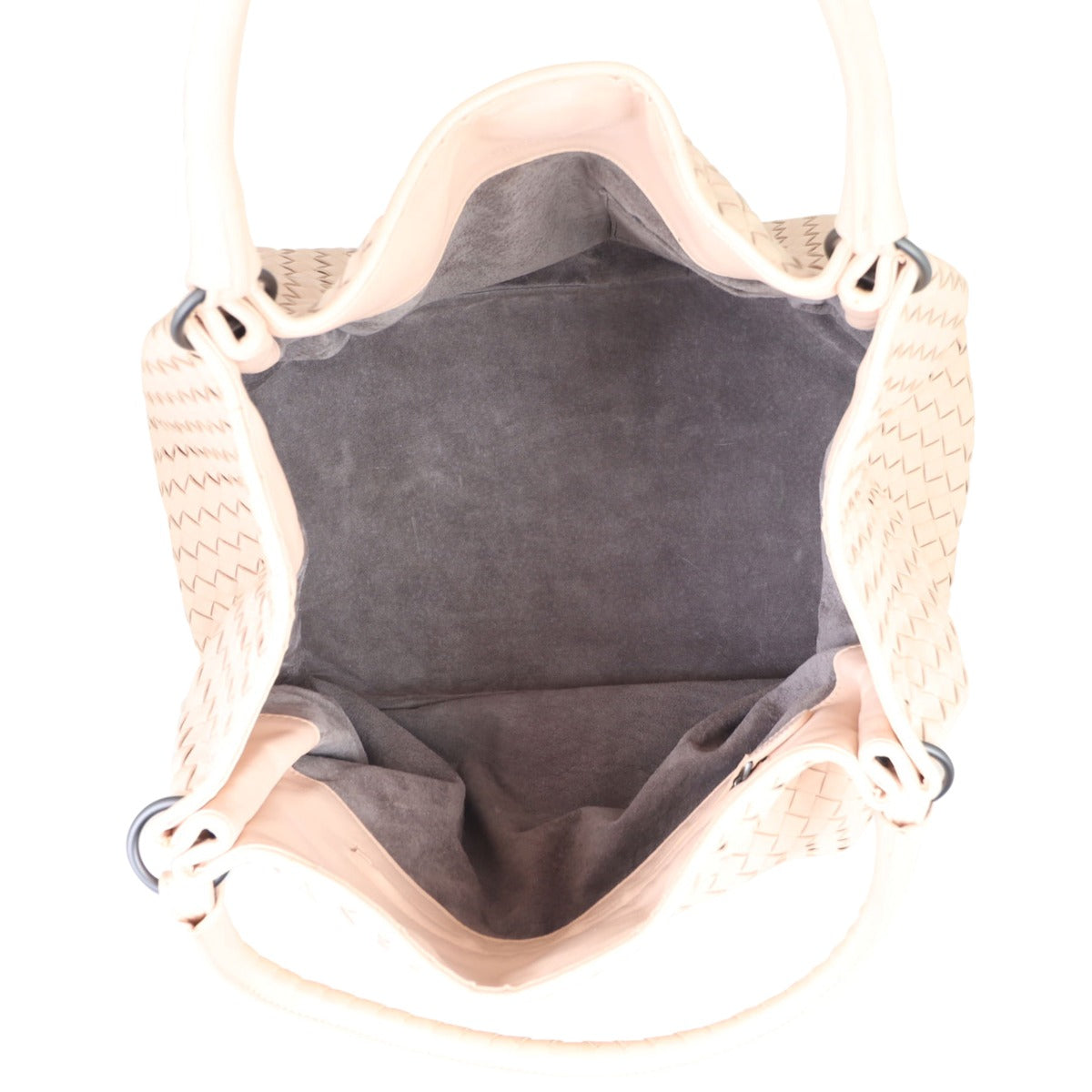 Bottega Veneta Intrecciato Parachute Tote Whole interior
