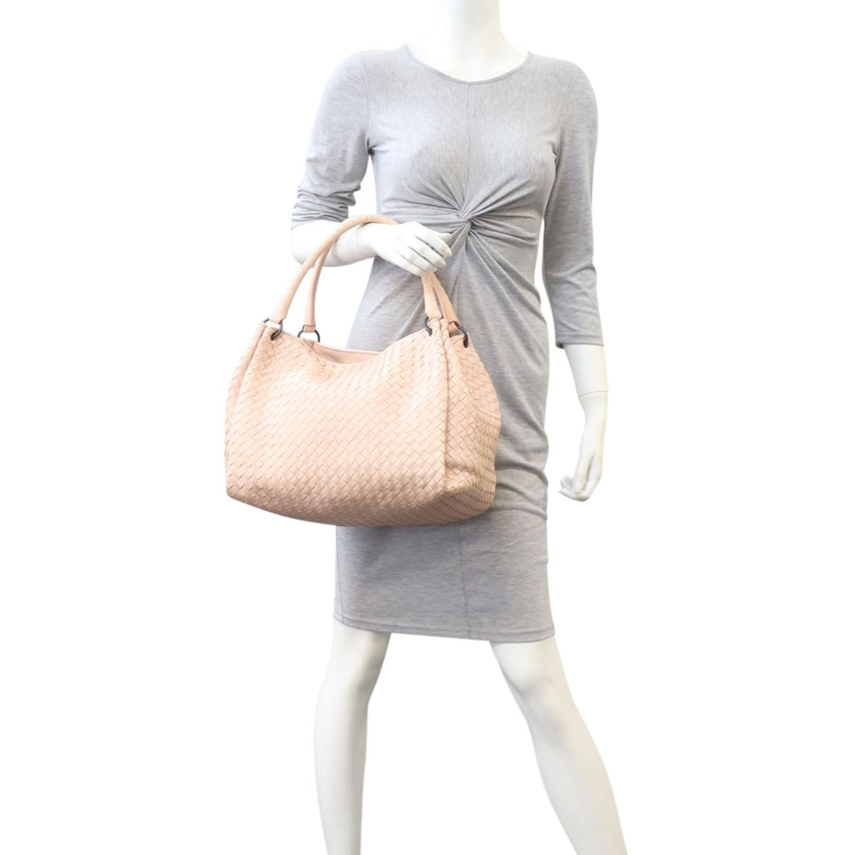 Bottega Veneta Intrecciato Parachute Tote Mannequin
