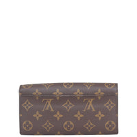 Louis Vuitton Sarah Wallet Monogram Rose Ballerine Back

