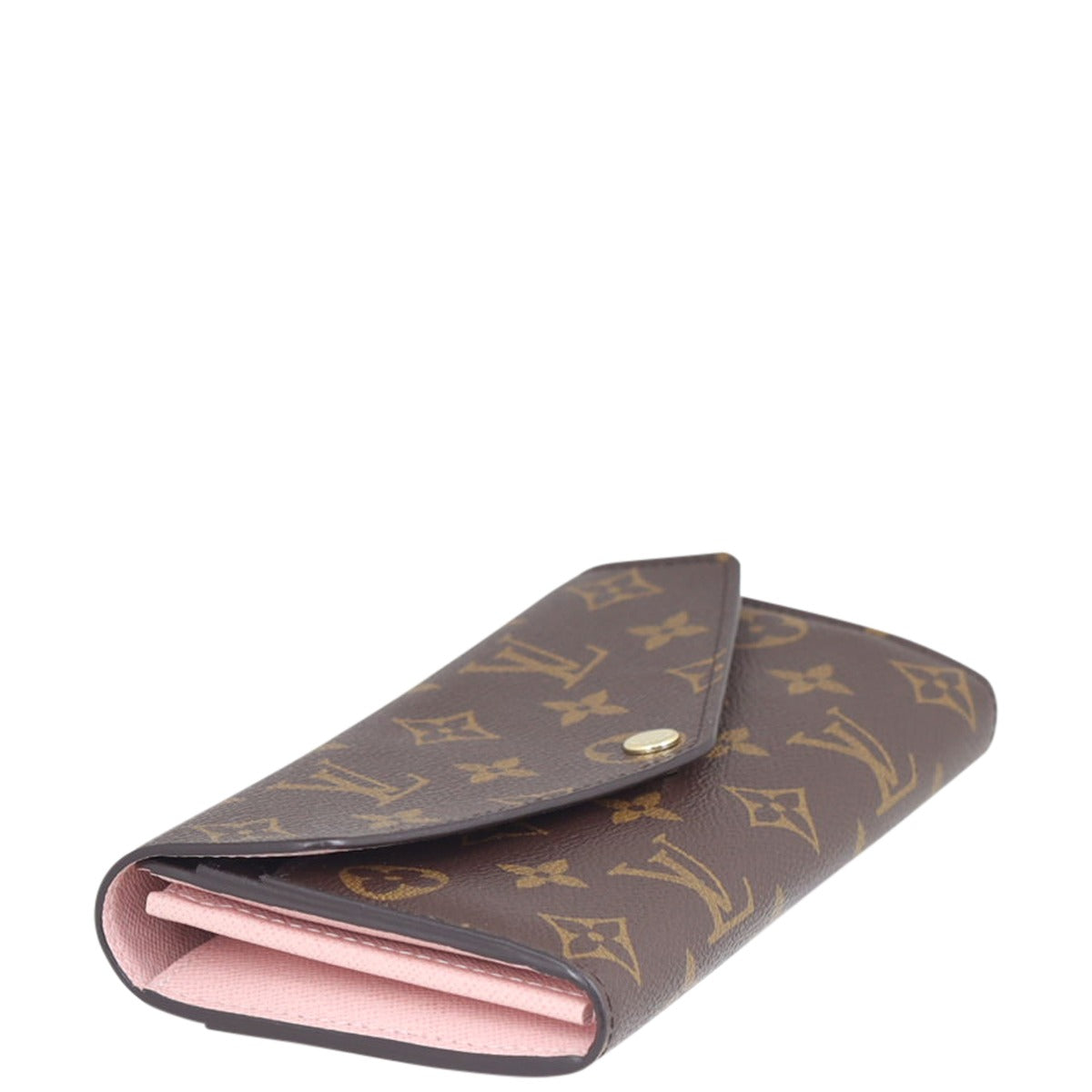 Louis Vuitton Sarah Wallet Monogram Rose Ballerine Corner
