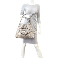 Prada Python Logo Hobo Mannequin
