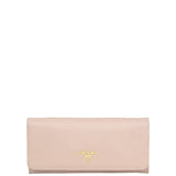 Prada Saffiano Continental Wallet Front
