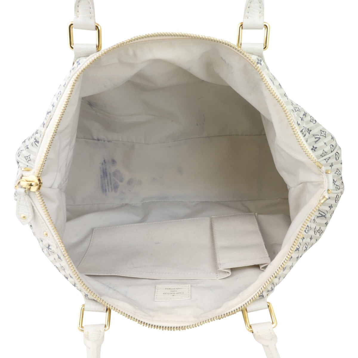 Louis Vuitton Croisette Marina Mini Lin GM Whole interior
