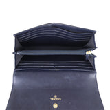 Chanel Boy Long Flap Wallet Whole interior
