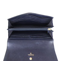 Chanel Boy Long Flap Wallet Whole interior
