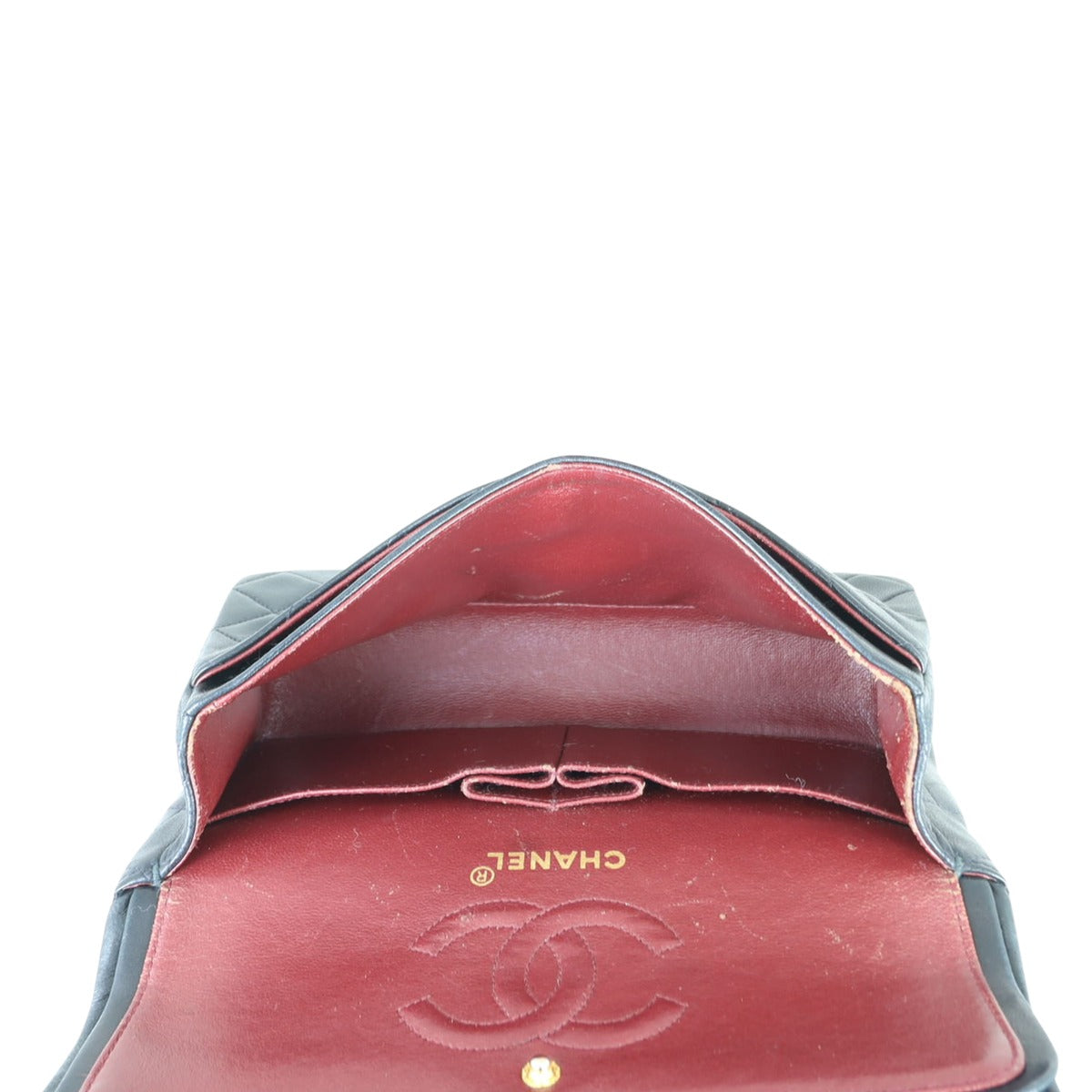 Chanel Classic Double Flap Small Whole interior
