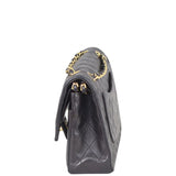 Chanel Classic Double Flap Medium | 2 Series Black Vintage Lambskin