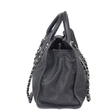 Chanel Up In The Air Shopping Tote Side
