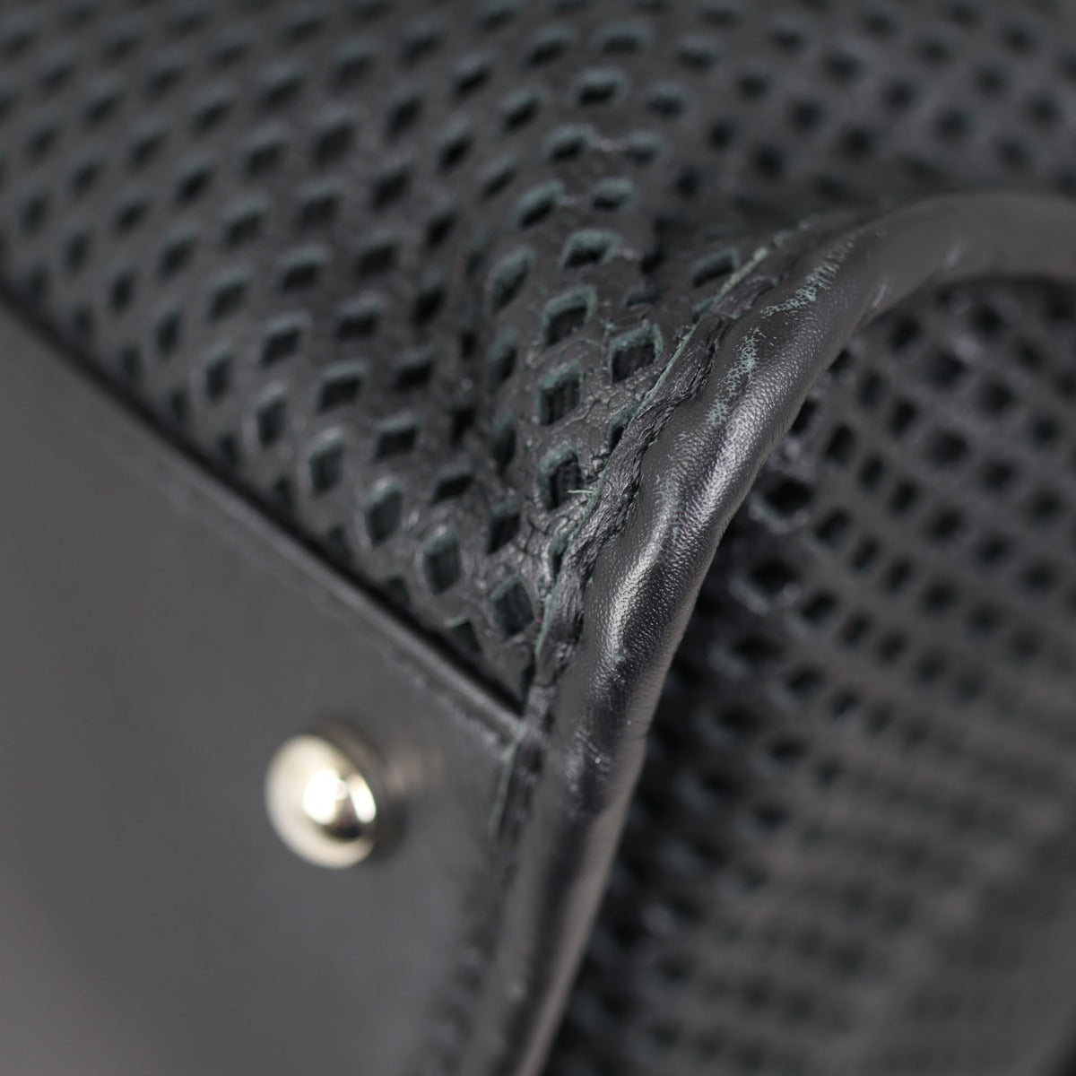 Chanel Up In The Air Shopping Tote Corner
