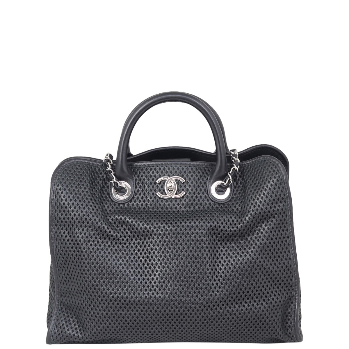 Chanel Up In The Air Shopping Tote Front
