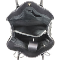 Chanel Up In The Air Shopping Tote Whole interior
