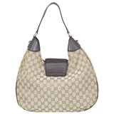 Gucci GG Canvas Dressage Hobo Back

