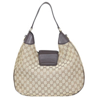 Gucci GG Canvas Dressage Hobo Back
