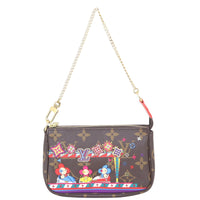 Louis Vuitton 2020 Christmas Vivienne Bumper Car Mini Pochette Front
