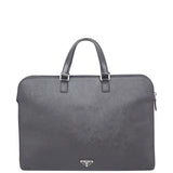 Prada Saffiano Lux Briefcase Front

