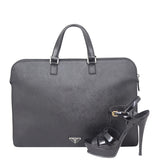 Prada Saffiano Lux Briefcase Shoe
