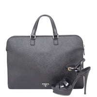 Prada Saffiano Lux Briefcase Shoe

