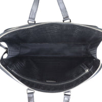 Prada Saffiano Lux Briefcase Whole interior
