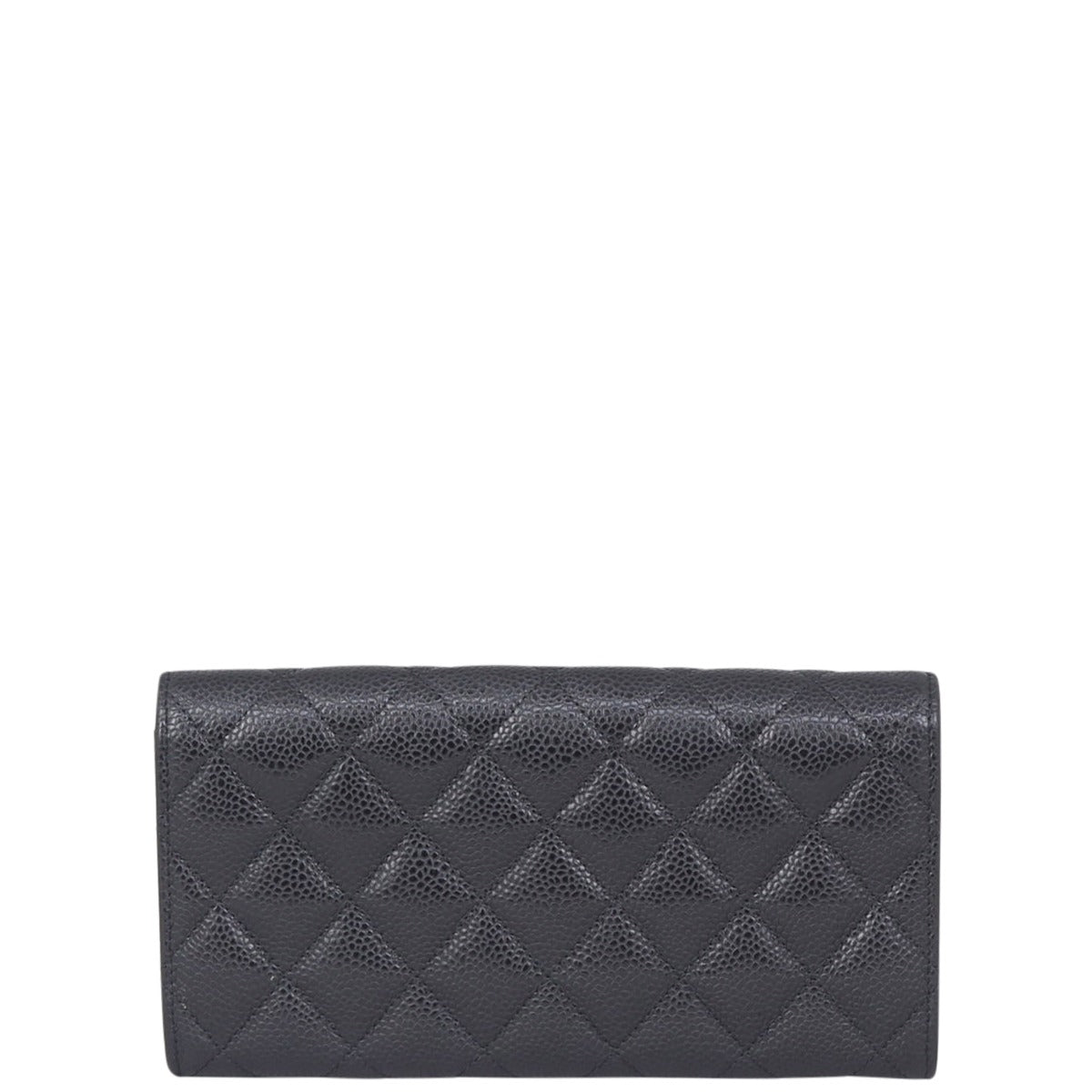 Chanel Classic Flap Long Wallet Back
