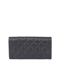 Chanel Classic Flap Long Wallet Back
