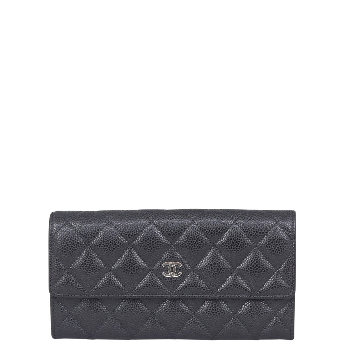 Chanel Classic Flap Long Wallet Front
