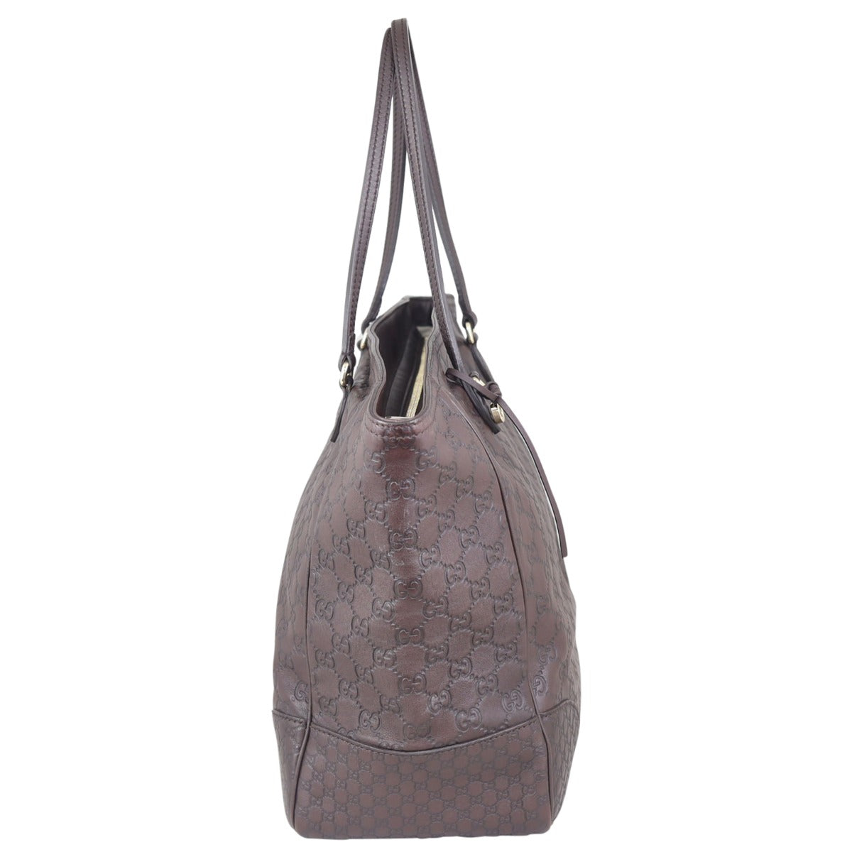 Gucci Guccissima Bree Tote Side
