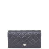 Chanel Classic Long Flap Wallet Front
