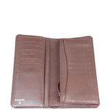 Chanel Classic Long Flap Wallet Whole interior
