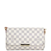 Louis Vuitton Favorite MM Damier Azur Front
