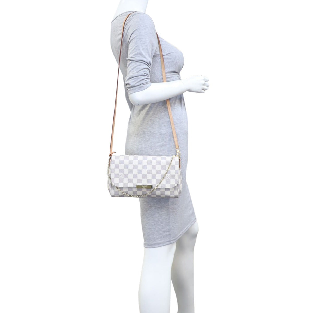 Louis Vuitton Favorite MM Damier Azur Mannequin

