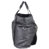 Chanel Weekender Satchel Bag Side