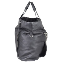 Chanel Weekender Satchel Bag Side