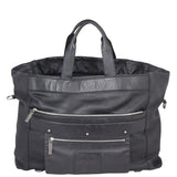 Chanel Weekender Satchel Bag Front
