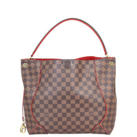 Louis Vuitton Caissa Hobo Damier Ebene Front
