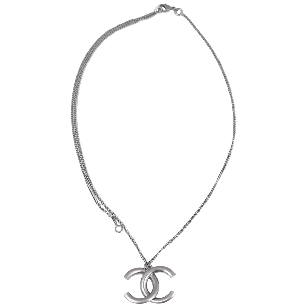 Chanel CC Chain Necklace Back

