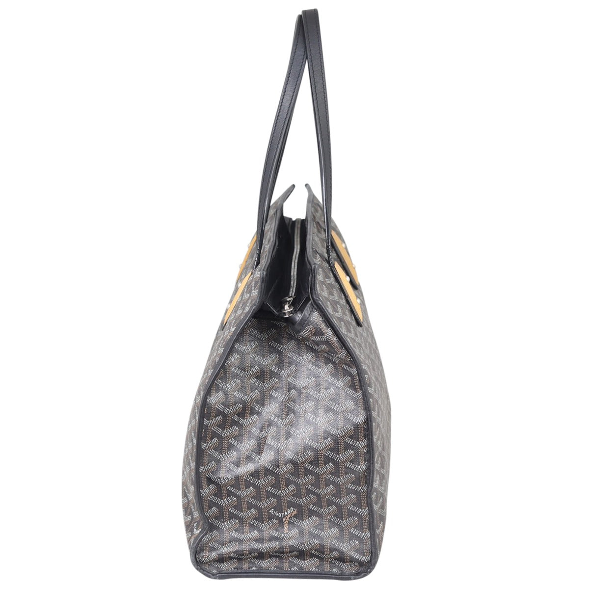 Goyard Marquises Tote Goyardine Side
