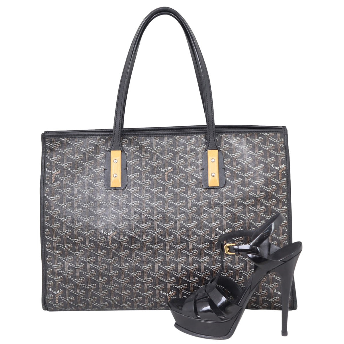 Goyard Marquises Tote Goyardine Shoe
