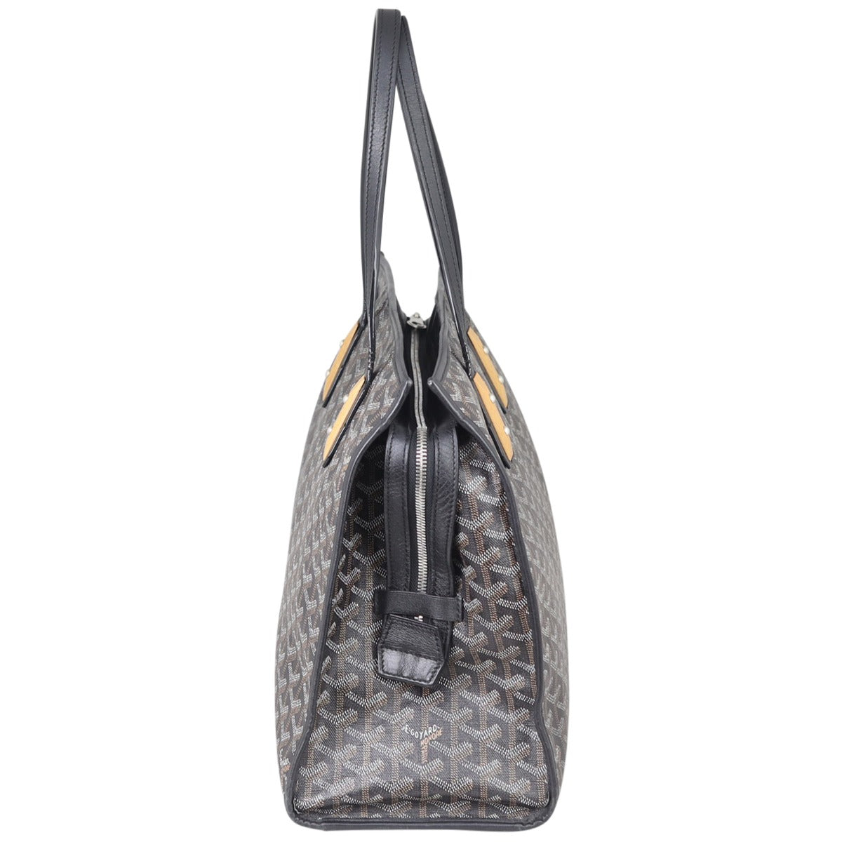 Goyard Marquises Tote Goyardine Side
