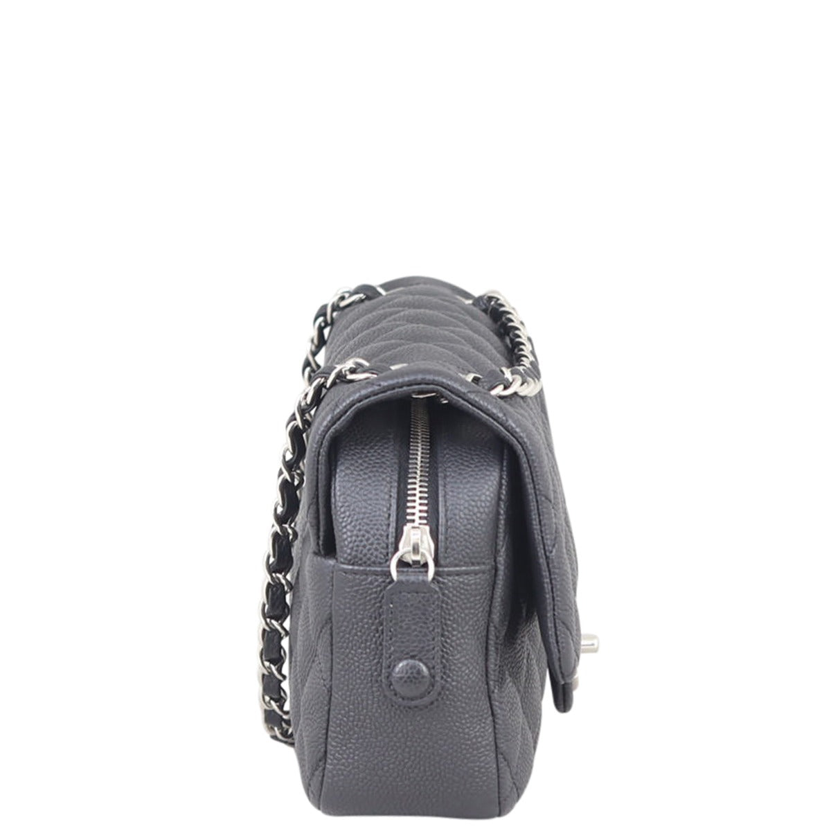 Chanel Easy Flap Bag Medium Side
