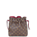 Louis Vuitton Noe Pouch Monogram Back
