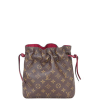 Louis Vuitton Noe Pouch Monogram Back
