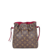 Louis Vuitton Noe Pouch Monogram Front
