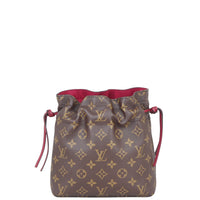 Louis Vuitton Noe Pouch Monogram Front
