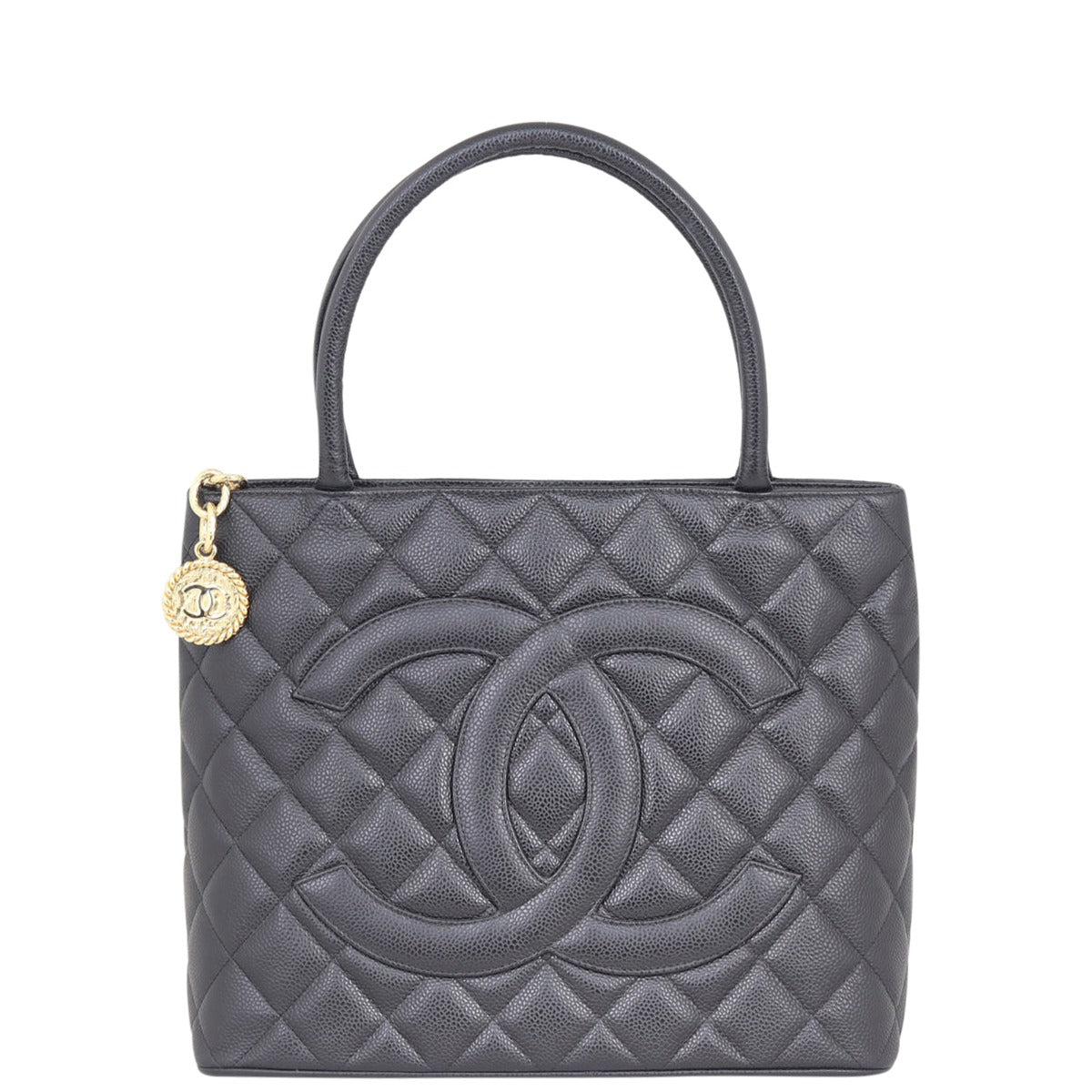 Chanel Medallion Tote Front
